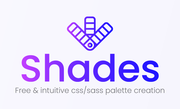 Shades - Free & Easy css/sass palette generation.